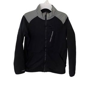 Under Armour  zip up sweatshirt black size YLG